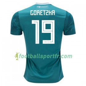Tenue Allemagne Goretzka 19 Exterieur Coupe du monde 2018 Maillot de Foot